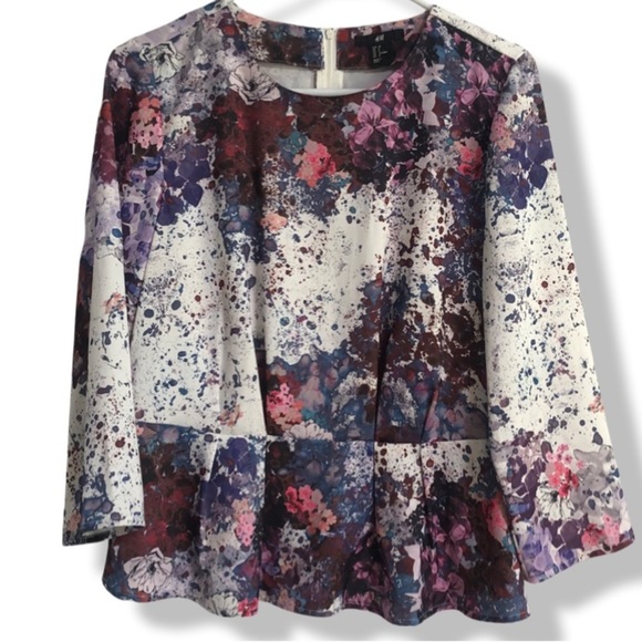 H&M Multicolor Floral Blouse - Picture 2 of 10